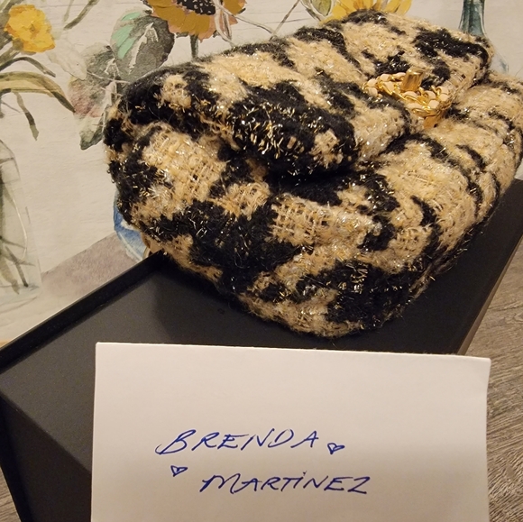 Chanel 19K Tweed Houndstooth Bum Bag/Belt Bag/Shoulder Bag - Picture 5 of 14